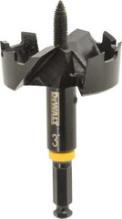 DeWALT - 3", 7/16" Hex Shank, Bright Finish, Steel Self Feed Drill Bit - Benchmark Tooling