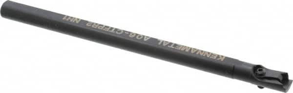 Kennametal - 12.19mm Min Bore Diam, 6" OAL, 3/8" Shank Diam, A-CTFP Indexable Boring Bar - TP.. Insert, Clamp Holding Method - Benchmark Tooling
