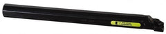 Kennametal - 37.34mm Min Bore Diam, 14" OAL, 1-1/4" Shank Diam, B-CTFP Indexable Boring Bar - TP.. Insert, Clamp Holding Method - Benchmark Tooling