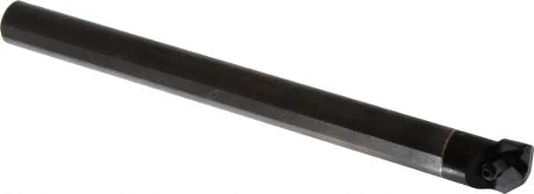 Kennametal - 30.48mm Min Bore Diam, 12" OAL, 1" Shank Diam, E-CTFP Indexable Boring Bar - TP.. Insert, Clamp Holding Method - Benchmark Tooling