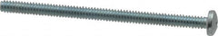 Value Collection - #10-24 UNC, 3" Length Under Head Phillips Drive Machine Screw - Pan Head, Grade 2 Steel, Zinc-Plated Finish, Without Washer - Benchmark Tooling