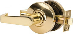 Schlage - Entrance Lever Lockset for 1-3/8 to 1-7/8" Thick Doors - Exact Industrial Supply