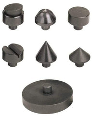 Value Collection - 1" Diam Screw Jack Pad - For SPI Support Screw Jacks - Benchmark Tooling
