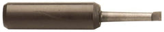 APT - 3/16" Min Bore Diam, 15/16" Max Bore Depth, 1/2 Shank Diam, Boring Bar - Right Hand Cut, Solid Carbide, Bright Finish - Exact Industrial Supply