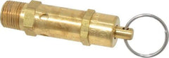 Kingston - 3/8" Inlet, ASME Safety Relief Valve - 150 Max psi, Brass - Benchmark Tooling