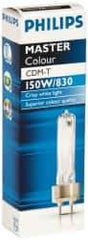 Philips - 150 Watt High Intensity Discharge Commercial/Industrial 2 Pin Lamp - 3,000°K Color Temp, 14,000 Lumens, T6, 12,000 hr Avg Life - Benchmark Tooling