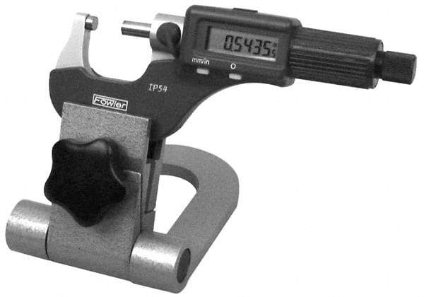 Fowler - Micrometer Stand - Use with Any Micrometer - Benchmark Tooling