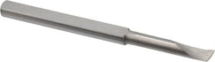 Made in USA - 0.18" Min Bore Diam, 0.81" Max Bore Depth, 5/32 Shank Diam, Boring Bar - Solid Carbide - Exact Industrial Supply