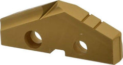 Allied Machine and Engineering - 1-27/32" Diam x 1/4" Thick, Seat Code 3, 132° Included Angle Spade Drill Insert - TiN Coated, Cobalt, Series GEN2 T-A - Benchmark Tooling