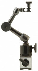 Value Collection - 0.001" Graduation, 0-100 Dial Reading, Indicator & Base Kit - 60mm Base Length x 30mm Base Width x 32mm Base Height, 2-9/32" Dial Diam - Benchmark Tooling