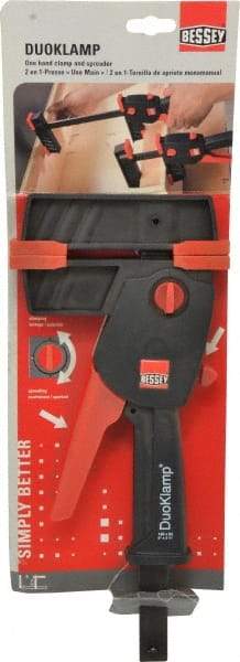 Bessey - 6" Capacity, 3-1/4" Throat Depth Bar Clamp - 260 Lb Clamping Pressure - Benchmark Tooling