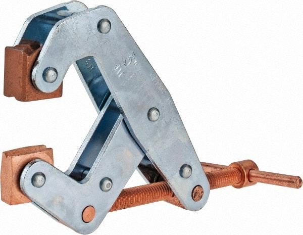 Kant Twist - 1,500 Lb, 3" Max Opening, 1-1/4" Open Throat Depth, 1-3/4" Closed Throat Depth, Cantilever Clamp - High Tensile Steel Jaw, T-Handle, 5-1/4" OAL, 5" Max Width - Benchmark Tooling