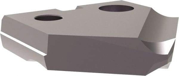 Allied Machine and Engineering - 7/8" Diam x 5/32" Thick, Seat Code 1, 90° Included Angle Spade Drill Insert - TiAlN Coated, Cobalt, Grade Super Cobalt, Series T-A - Benchmark Tooling