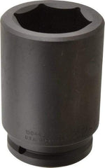 Proto - 1-1/2" Drive 2-3/4" Deep Impact Socket - 6 Points, 6-1/8" OAL - Benchmark Tooling