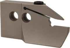 Iscar - 4mm Groove Width, 25mm Max Depth of Cut, Right Hand Cut, HFAE Indexable Grooving Blade - DGN/DGNC/DGNM-C, DGN/DGNM-J/JS/JT, DGN-UT/UA, GRIP, HFPR/L, HGPL Insert Style, Series Heliface - Benchmark Tooling