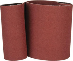 3M - 6" Wide x 160" OAL, 60 Grit, Ceramic Abrasive Belt - Ceramic, Medium, Coated, Y Weighted Cloth Backing, Wet/Dry, Series 963G - Benchmark Tooling