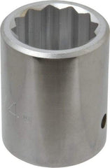 Proto - 1-1/4", 1" Drive, Standard Hand Socket - 12 Points, 2-1/2" OAL - Benchmark Tooling