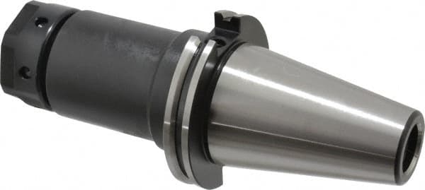 Parlec - 1/32" to 1" Capacity, 5-1/2" Projection, CAT50 Taper Shank, TG/PG 100 Collet Chuck - 9.5" OAL - Exact Industrial Supply