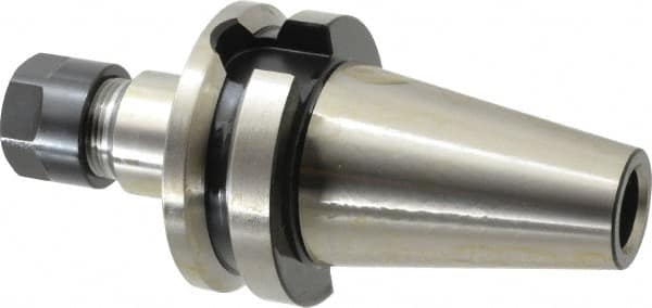 Parlec - 0.5mm to 10mm Capacity, 3.12" Projection, BT40 Taper Shank, ER16 Collet Chuck - 5.7" OAL - Exact Industrial Supply