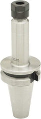 Parlec - 0.5mm to 10mm Capacity, 5.12" Projection, BT40 Taper Shank, ER16 Collet Chuck - 7.7" OAL - Exact Industrial Supply