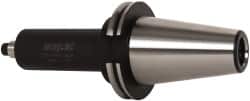Parlec - CAT50 Taper Shank 3/4" Pilot Diam Shell Mill Holder - 5-1/2" Flange to Nose End Projection, 1-3/4" Nose Diam, 3/8-24 Lock Screw - Exact Industrial Supply