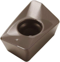 Seco - XOMX120404 MD13 Grade MP1500 Carbide Milling Insert - TiCN/Al2O3 Finish, 0.155" Thick, 0.016" Corner Radius - Benchmark Tooling