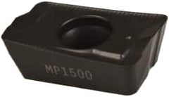 Seco - APMX160408 ME11 Grade MP1500 Carbide Milling Insert - TiCN/Al2O3 Finish, 0.223" Thick, 0.031" Corner Radius - Benchmark Tooling