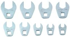 Proto - 9 Piece 3/8" Drive Open End Crowfoot Wrench Set - 3/8 to 7/8" - Benchmark Tooling