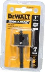 DeWALT - 1" Diam, 5/8" Cutting Depth, Hole Saw - Bi-Metal Saw, Toothed Edge - Benchmark Tooling