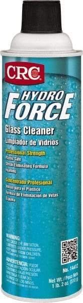 CRC - 20 oz Aerosol Ammonia Glass Cleaner - Use on Glass Surfaces - Benchmark Tooling