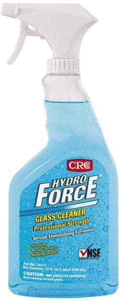 CRC - 30 oz Bottle Glass Cleaner - 30 Oz. Ammonium Bifluoride Glass Cleaner - Benchmark Tooling