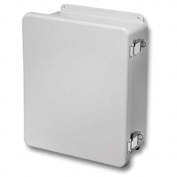 Wiegmann - NEMA 4X Fiberglass Standard Enclosure with Continuous Hinge Cover - Benchmark Tooling