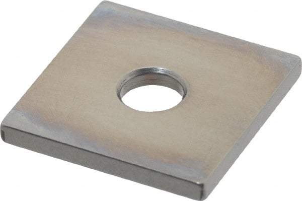 Mitutoyo - 0.1003" Square Steel Gage Block - Accuracy Grade 0, Includes Certificate of Inspection - Benchmark Tooling