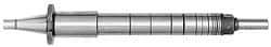 Interstate - 7/8" Diam Milling Machine Arbor - Style A, Taper Shank, NST40 Taper - Exact Industrial Supply