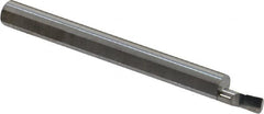 Scientific Cutting Tools - 0.12" Min Bore Diam, 1/4" Max Bore Depth, 3/16 Shank Diam, Boring Bar - Benchmark Tooling