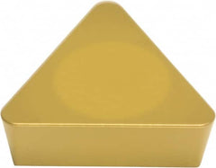 Sumitomo - TPG436 Grade AC820P Carbide Turning Insert - Al2O3 Finish, 60° Triangle, 1/2" Inscr Circle, 3/16" Thick, 3/32" Corner Radius - Benchmark Tooling