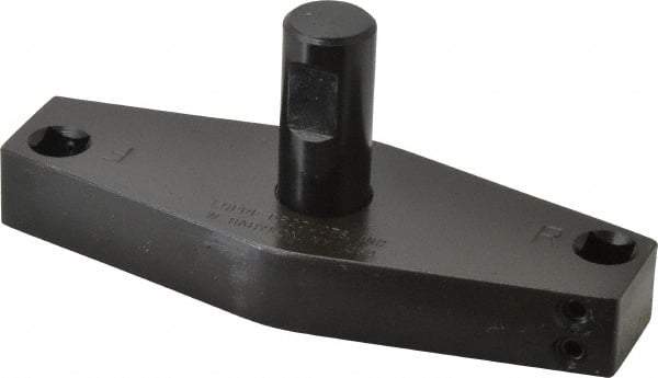 Flexbar - 5" Head, 3/4" Shank Diam, 2 Bits Per Cutter, 3/8" Tool Bit, Fly Cutter - Straight Shank, Bits Included - Benchmark Tooling