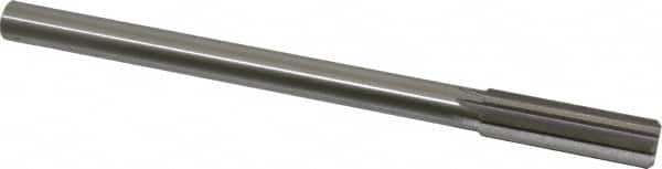 Made in USA - 43/64" High Speed Steel 8 Flute Chucking Reamer - Benchmark Tooling