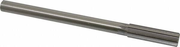 Made in USA - 47/64" High Speed Steel 8 Flute Chucking Reamer - Benchmark Tooling