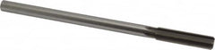 Made in USA - 0.516" High Speed Steel 6 Flute Chucking Reamer - Straight Flute, 0.4355" Straight Shank, 2" Flute Length, 8" OAL - Benchmark Tooling