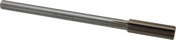 Made in USA - 0.616" High Speed Steel 8 Flute Chucking Reamer - Benchmark Tooling