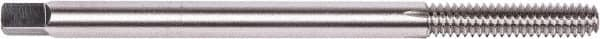 Union Butterfield - 1/4-20 UNC 2B H4 Thread Limit Bottoming Thread Forming Tap - High Speed Steel, Bright Finish, 4" OAL, 1" Thread Length, Right Hand Thread, Series 3306E - Benchmark Tooling