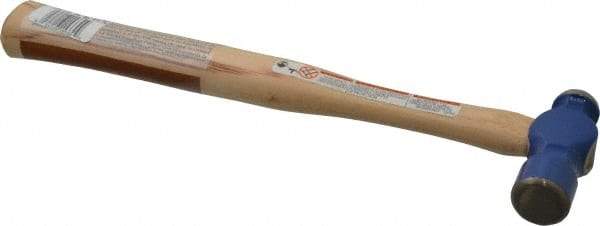 Vaughan Bushnell - 1/2 Lb Head Ball Pein Hammer - Hickory Handle, 12" OAL - Benchmark Tooling