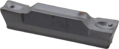 Grooving Insert: GRIP3002Y IC354, Solid Carbide TiCN Finish, Neutral, 3 mm Cutting Width, 1.8 mm Max Depth, Series Heli-Grip