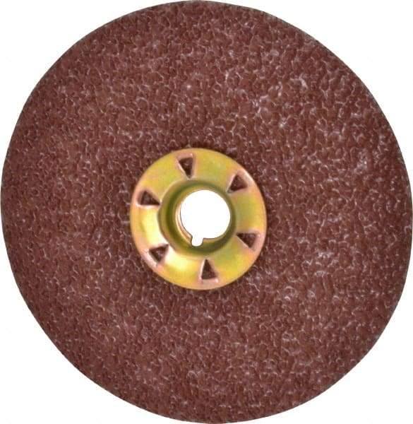 3M - 4-1/2" Diam 36+ Grit Fiber Disc - Very Coarse Grade, Ceramic, 13,300 Max RPM, Series 982C - Benchmark Tooling