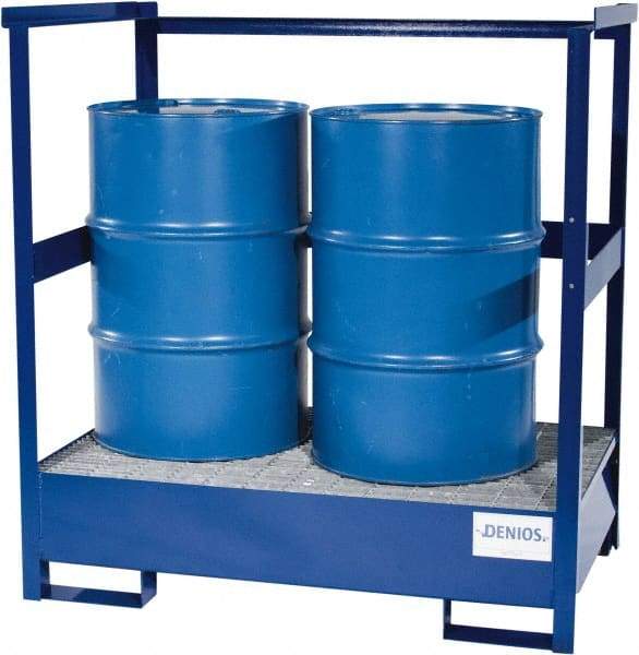 Denios - Mobile Spill Containment Type: Stackable Transport Pallet Number of Drums: 2 - Benchmark Tooling