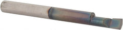 Scientific Cutting Tools - 0.16" Min Bore Diam, 0.4" Max Bore Depth, 3/16 Shank Diam, Boring Bar - Benchmark Tooling