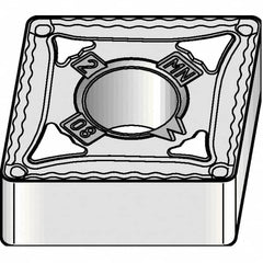 Kennametal - CNMG646 MN Grade KCP25B Carbide Turning Insert - TiOCN Finish, 80° Diamond, 3/4" Inscr Circle, 1/4" Thick, 3/32" Corner Radius - Benchmark Tooling