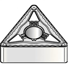 Kennametal - TNMG432 MN Grade KCP25B Carbide Turning Insert - TiOCN Finish, 60° Triangle, 1/2" Inscr Circle, 3/16" Thick, 1/32" Corner Radius - Benchmark Tooling