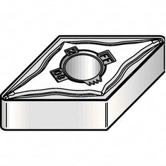 Kennametal - DNMG332 FF Grade KCP05B Carbide Turning Insert - TiOCN Finish, 55° Diamond, 3/8" Inscr Circle, 3/16" Thick, 1/32" Corner Radius - Benchmark Tooling